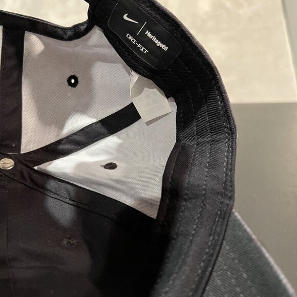 Nike USMNT Soccer Hat Men's One Size Adjustable Gray Heritage 86 Cap - Picture 7 of 8